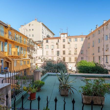 Nice Renting - Love Room Massena - Luxe Room - Jacuzzi - Terrace - King Bed - Ac Dış mekan fotoğraf